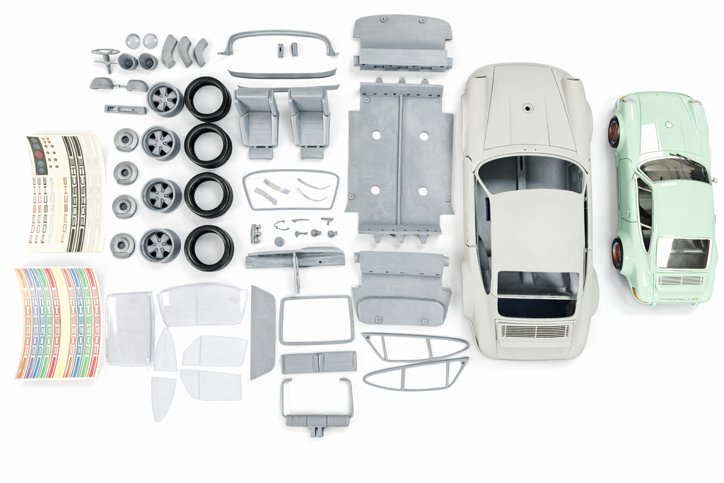 Porsche 911 Singer and Engine