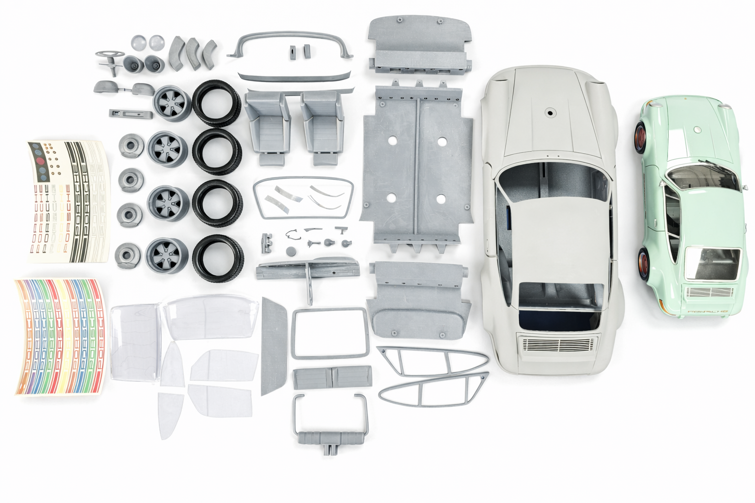 Porsche 911 Singer and Engine