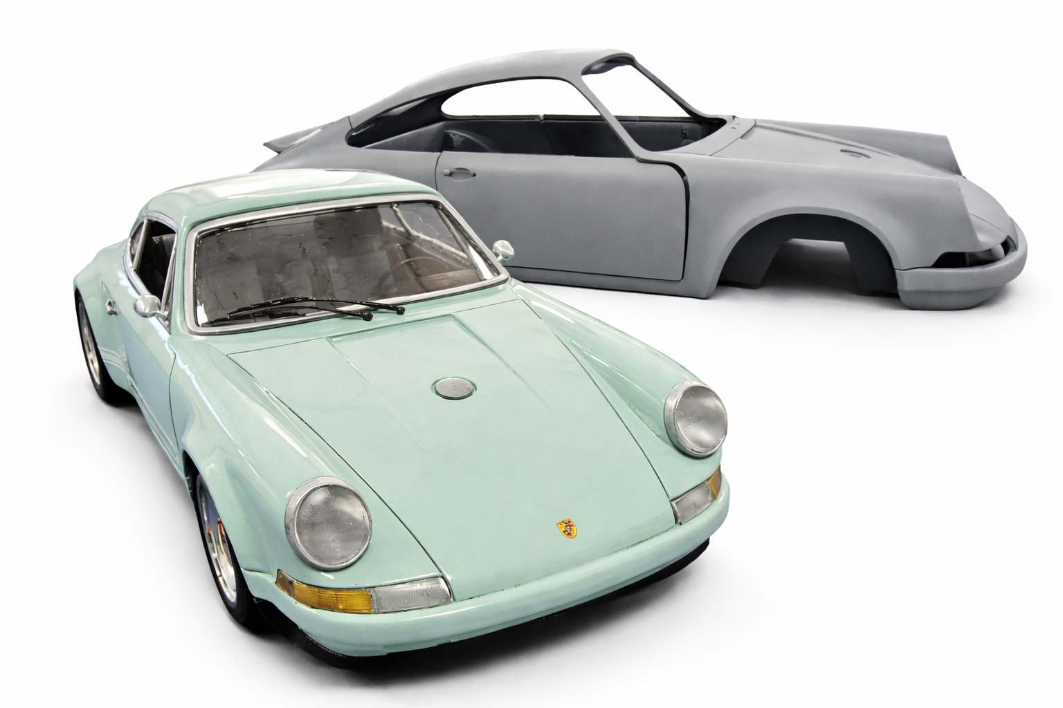 Porsche 911 Singer and Engine