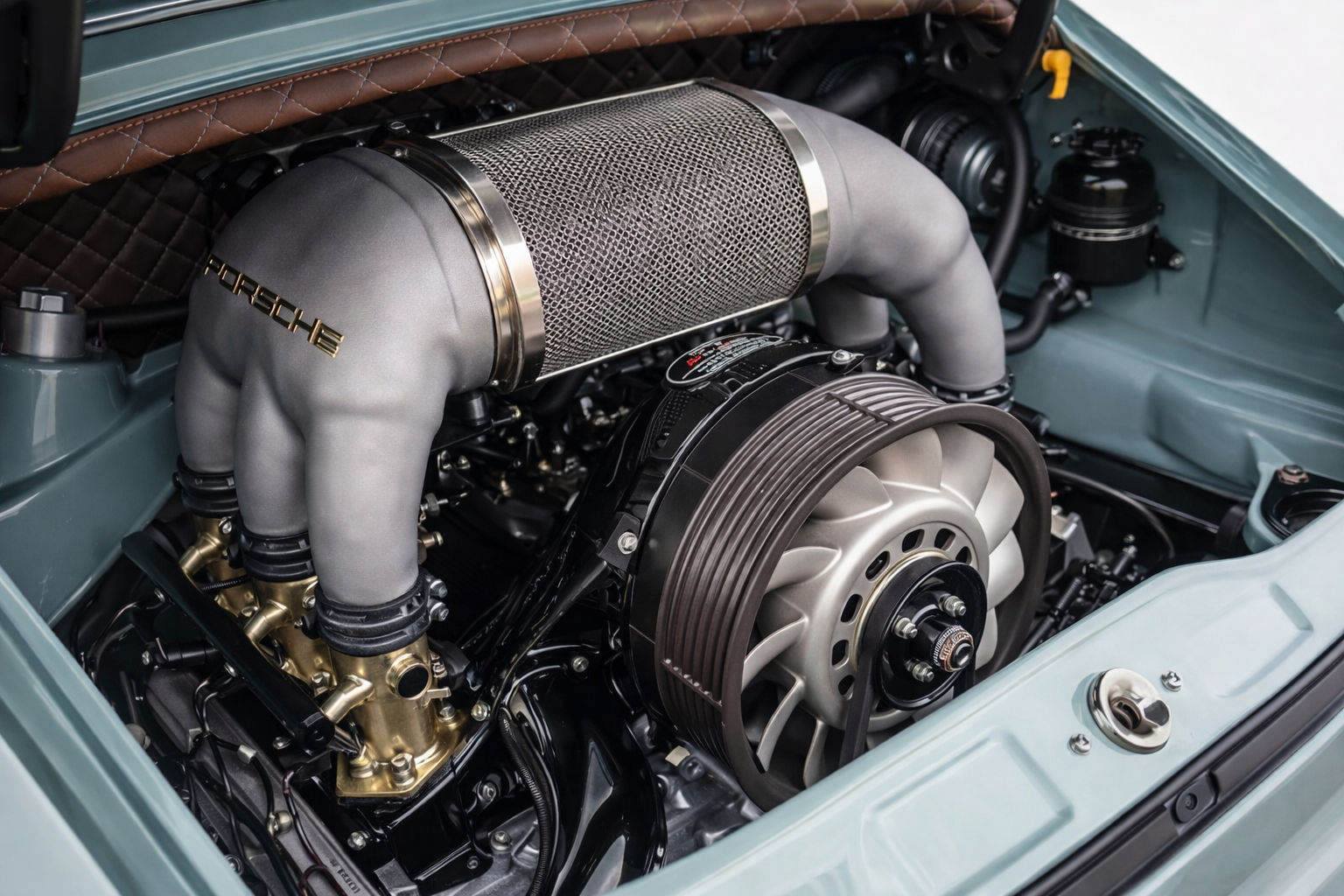 Porsche 911 Singer and Engine