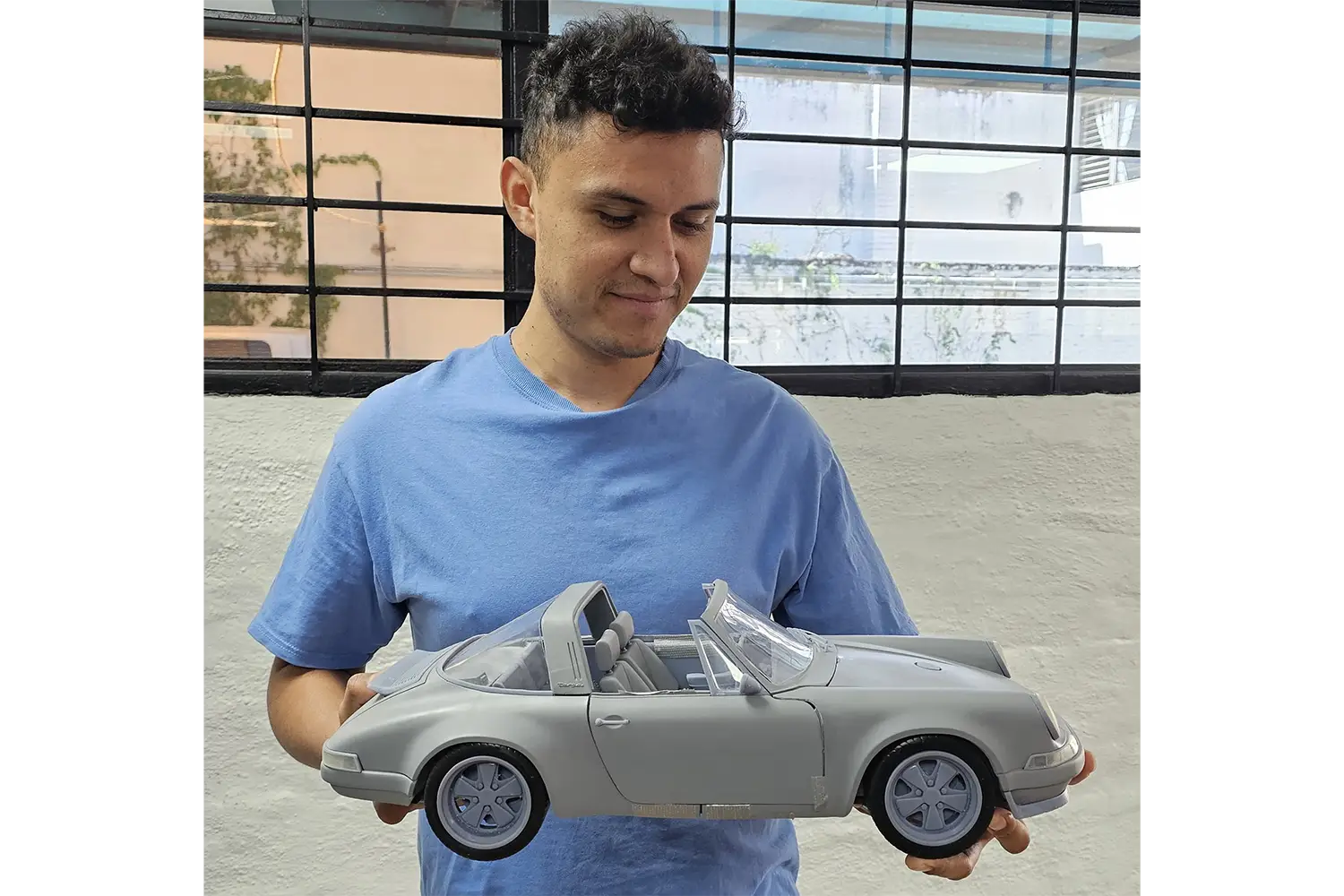 Porsche 911 Singer Targa 1/8 Model Kit DIY - Image 3