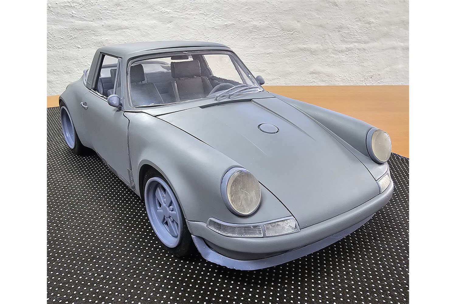 Porsche 911 Singer Targa 1/8 Model Kit DIY