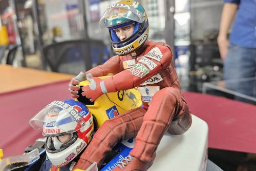 Figure Senna & Mansell y Williams FW14 Figure Senna & Mansell y Williams FW14